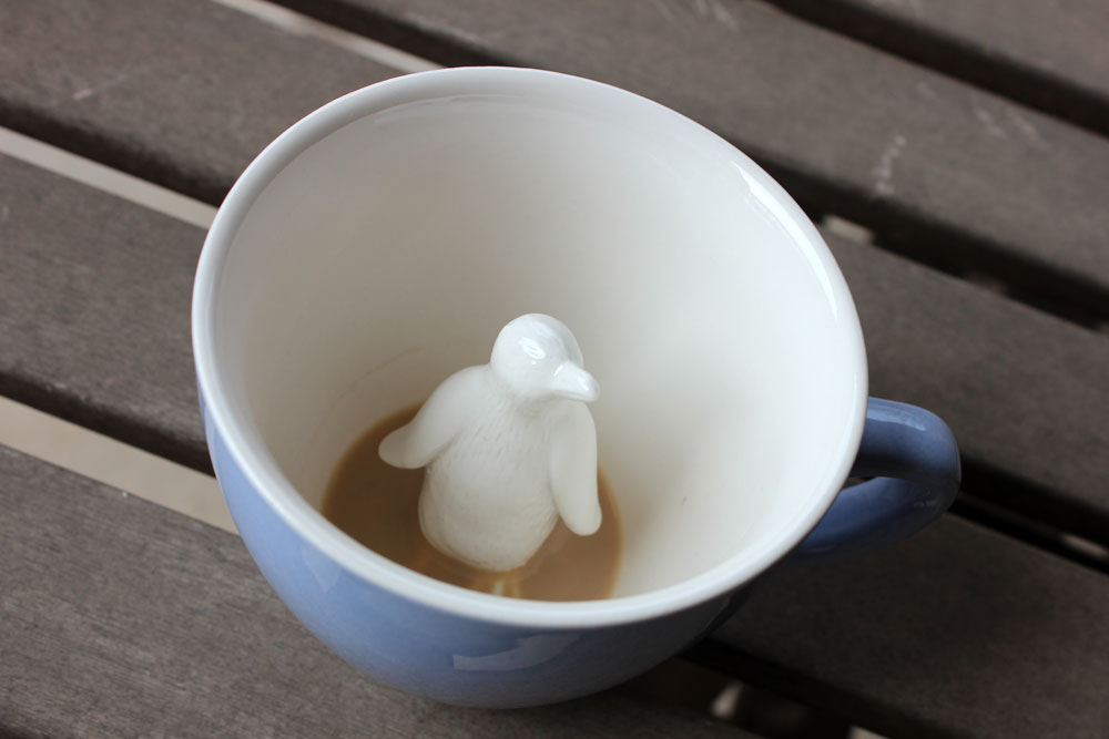 Penguin creature cup