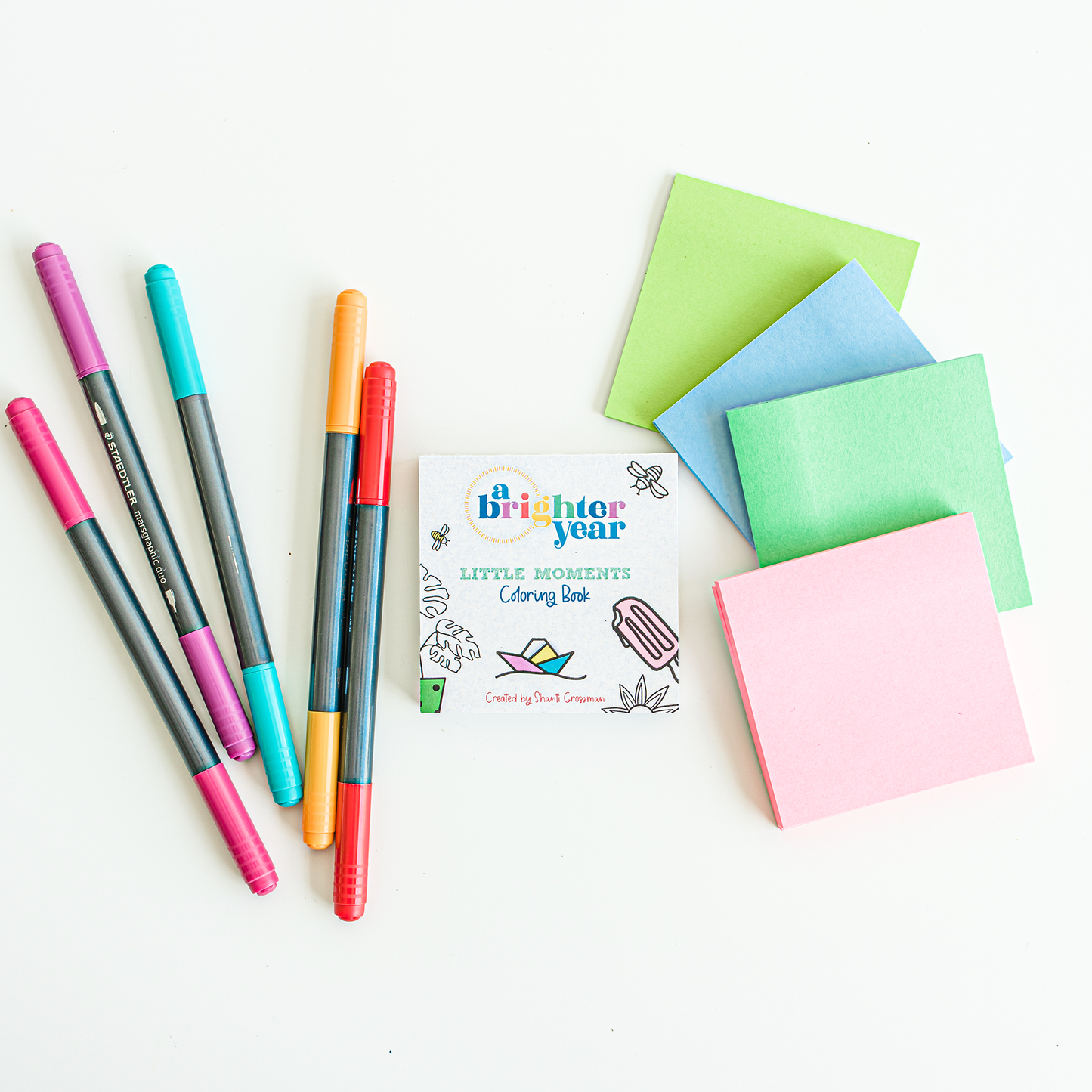 Little Moments Easy Tear mini Coloring Book