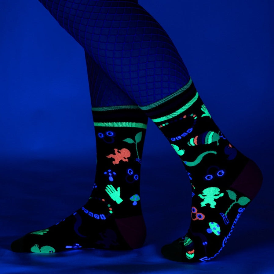 Tiny Trinkets rave socks