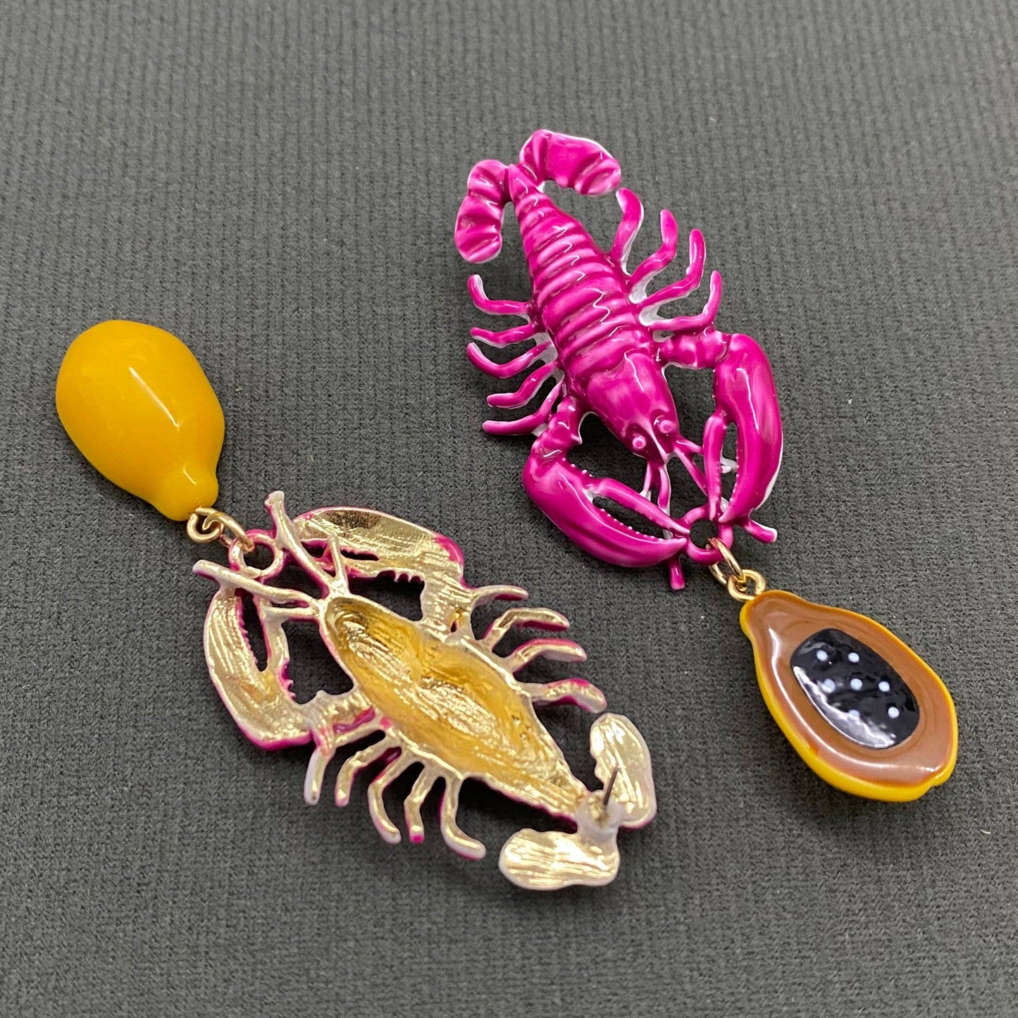 Lobster Earrings