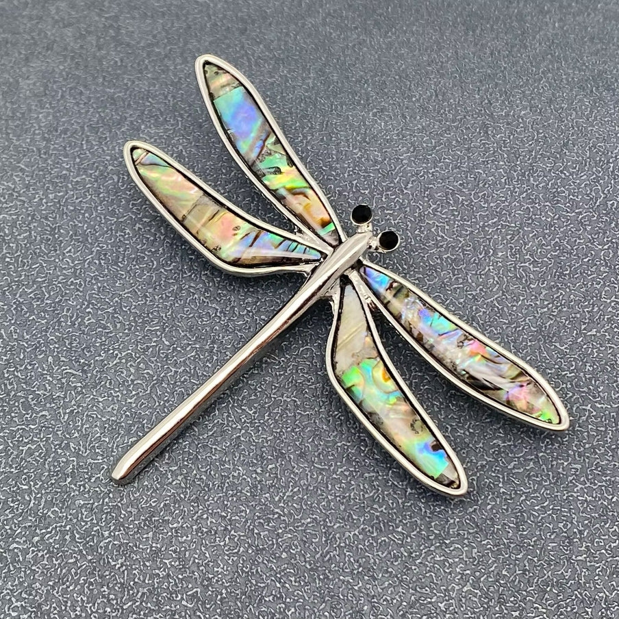 Abalone inlay brooch pins