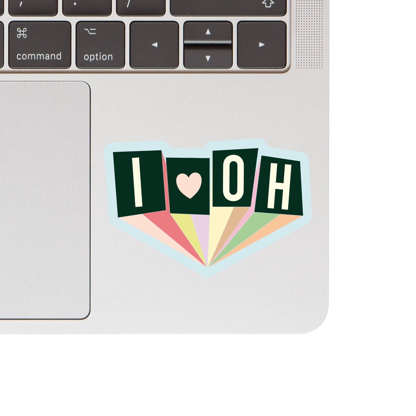 I love Ohio vinyl sticker