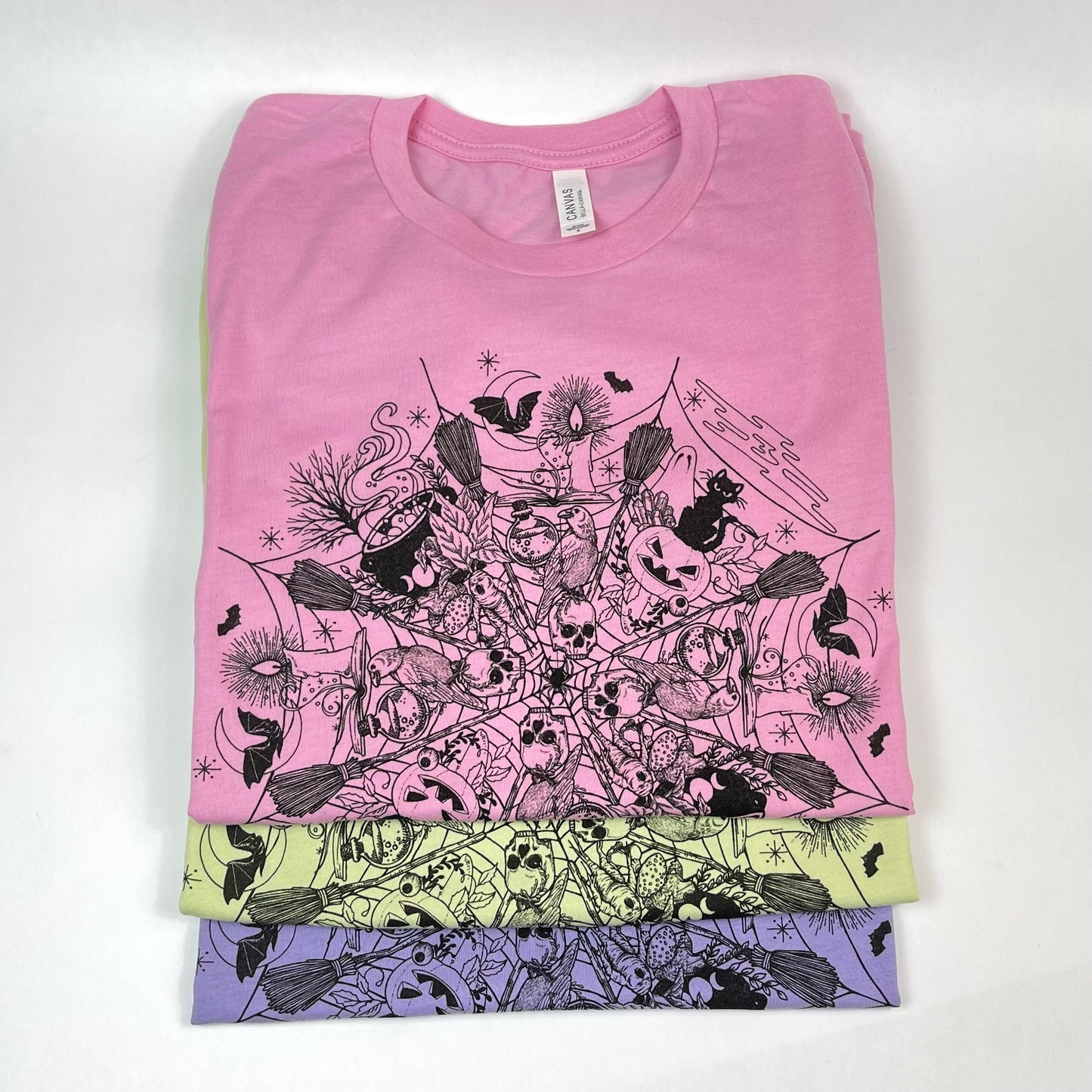 Pastel Spooky Mandala unisex tshirt