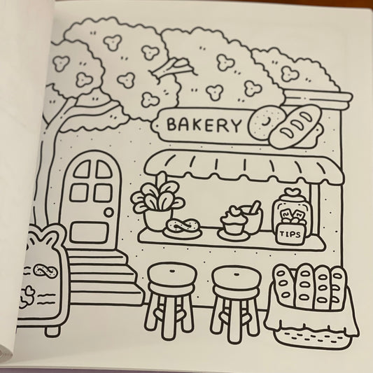 Cozy Corner - cozy & comfy coloring book by CocoWyo