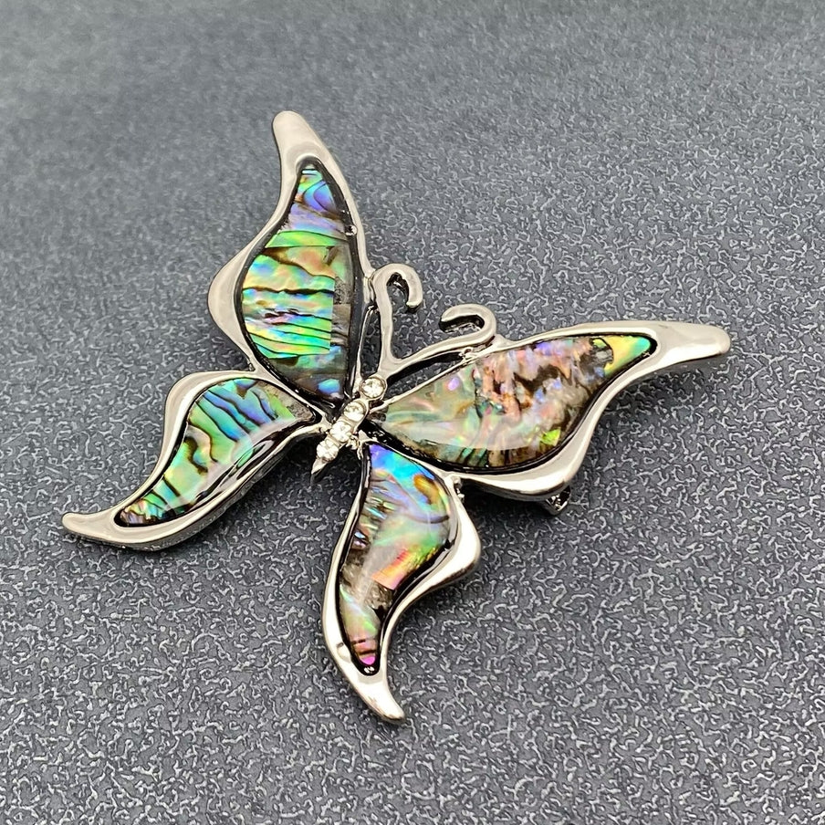Abalone inlay brooch pins