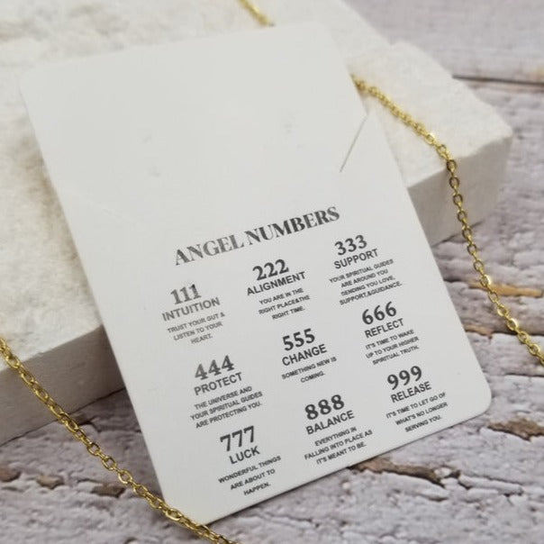 Angel Number necklaces