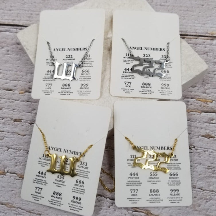 Angel Number necklaces