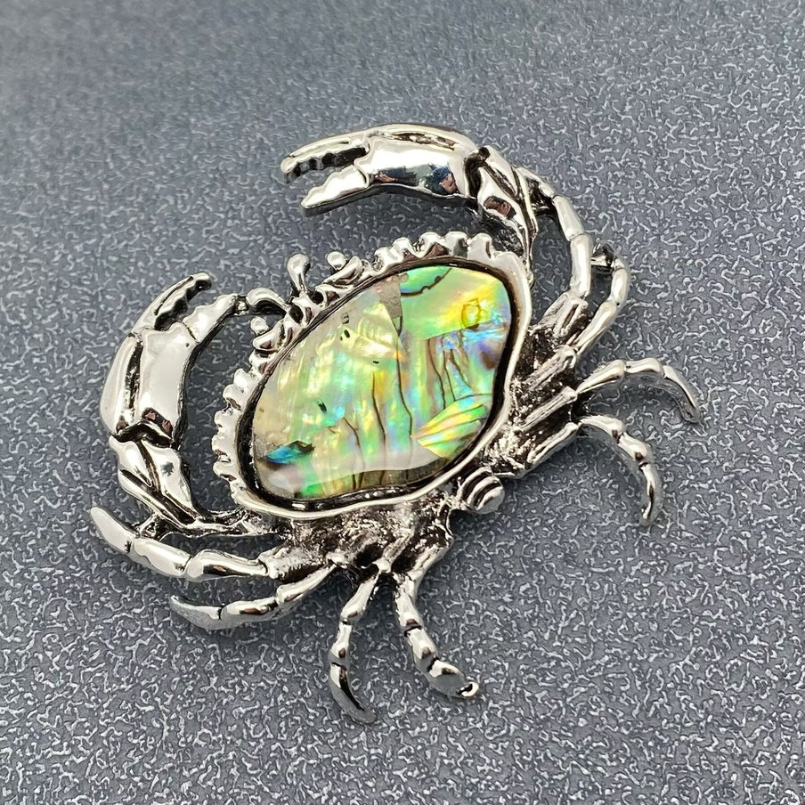 Abalone inlay brooch pins