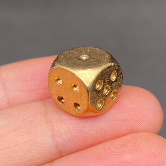 1pc Brass Dice