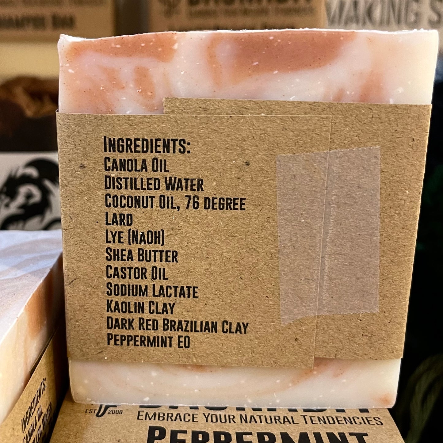 Peppermint Bar soap