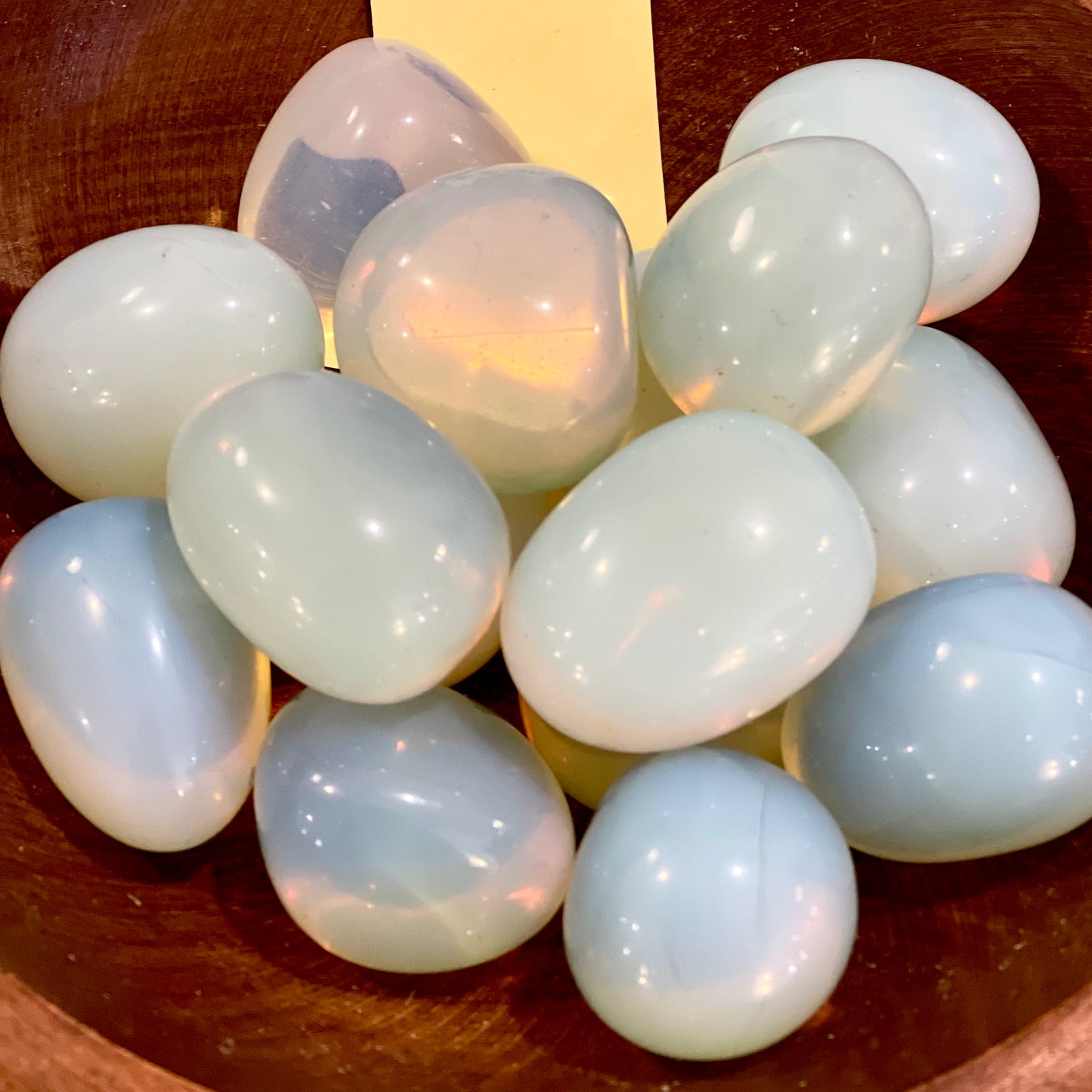 Opalite eggs tumb