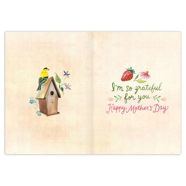 Love Grows mother's day card - Katie Daisy