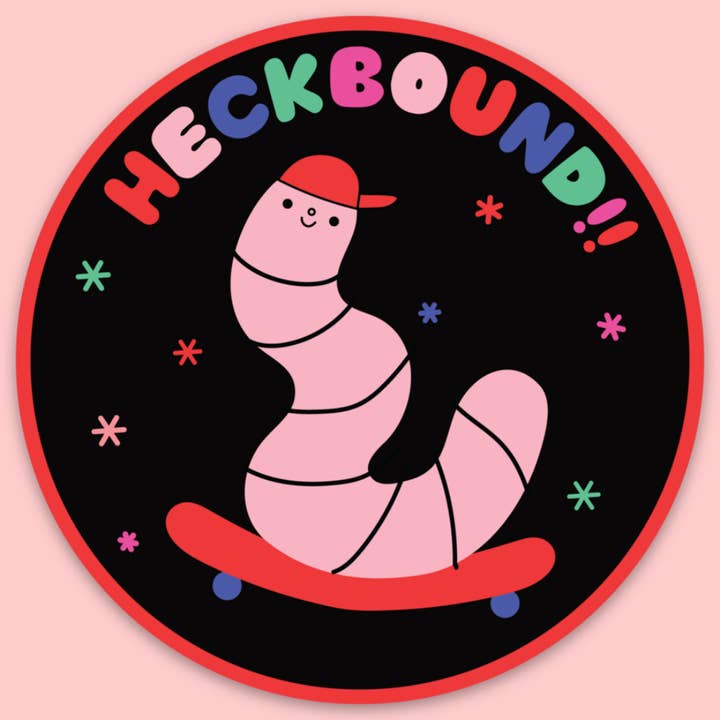 Worm stickers - Tender Ghost