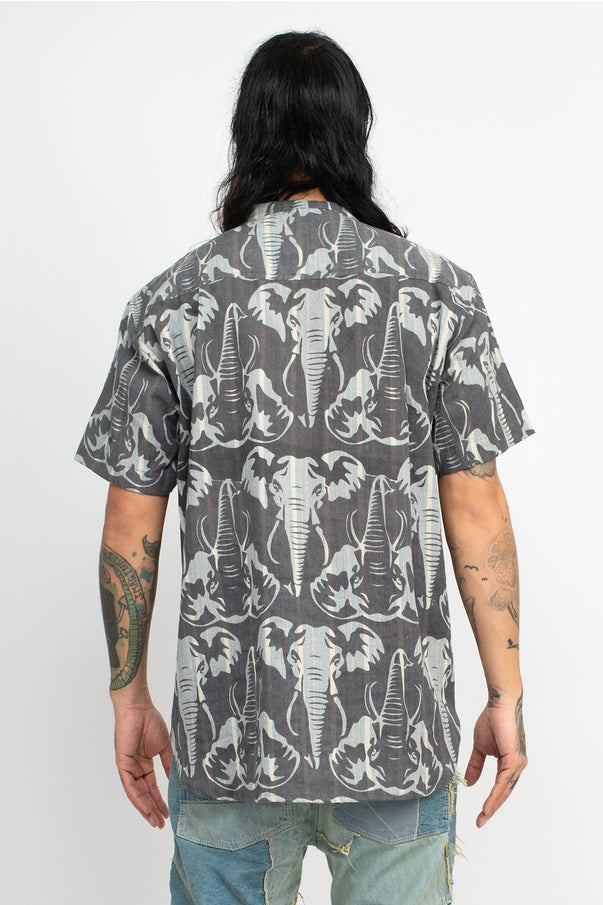 Men's Elephant button down shirt