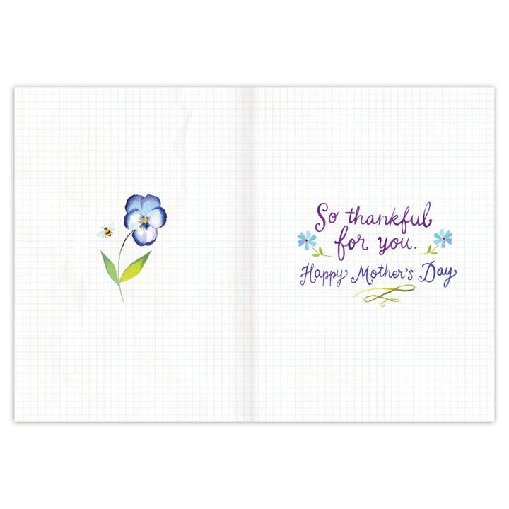 Lovely Mom mother's day card - Katie Daisy