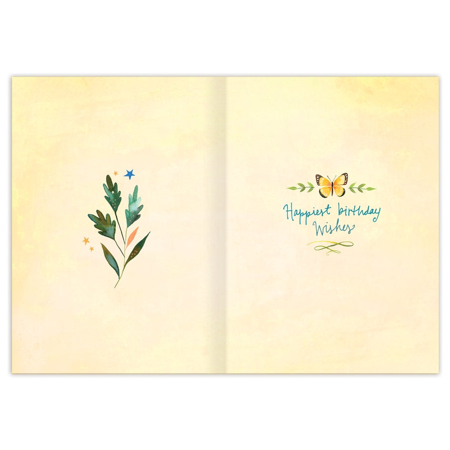 Savor Life birthday card - Katie Daisy