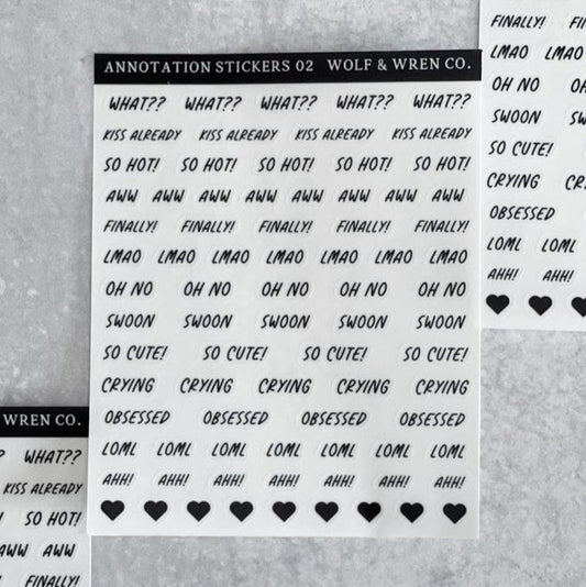 annotation stickers