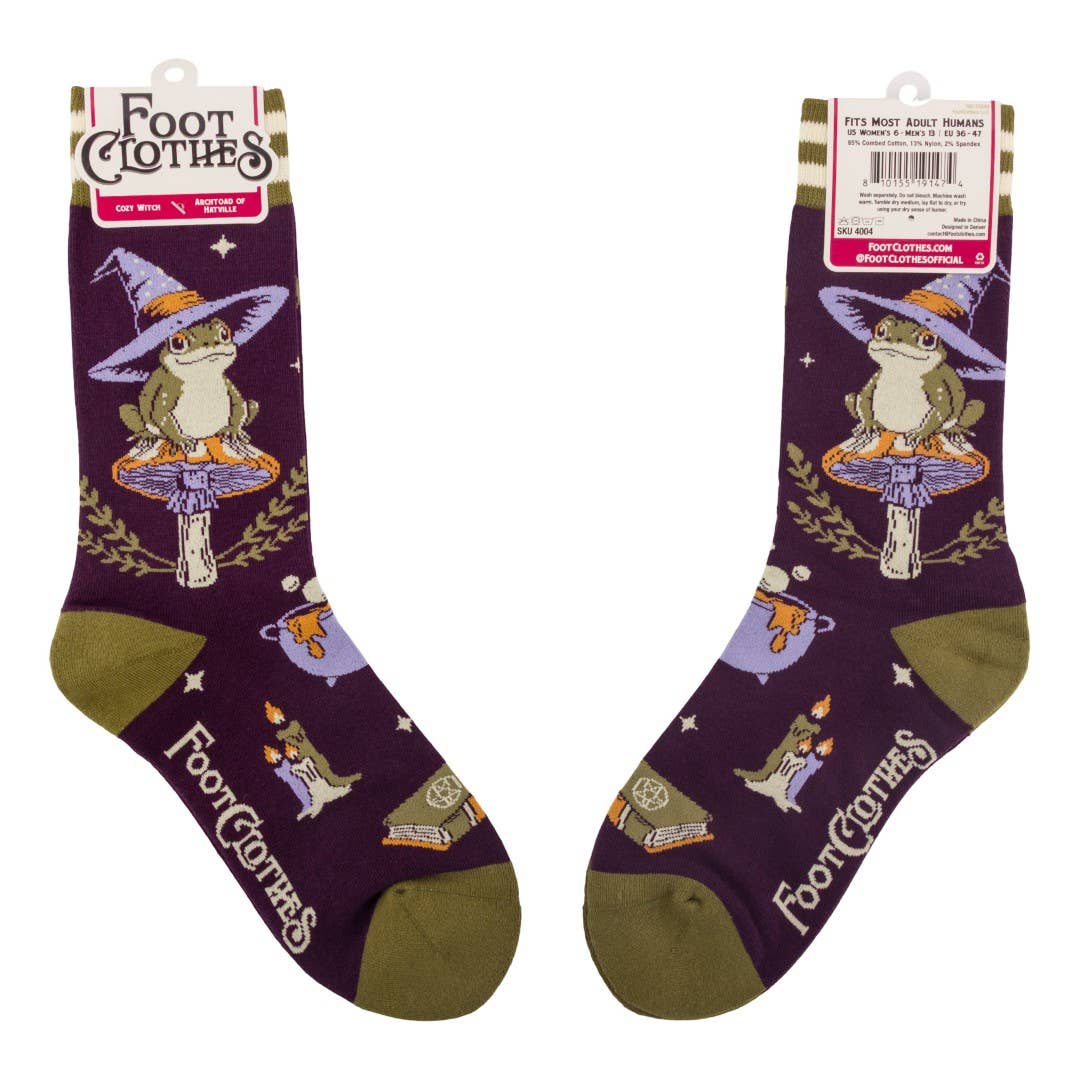 Archtoad of Hatville Crew Socks