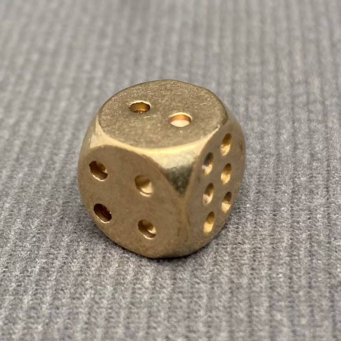 1pc Brass Dice