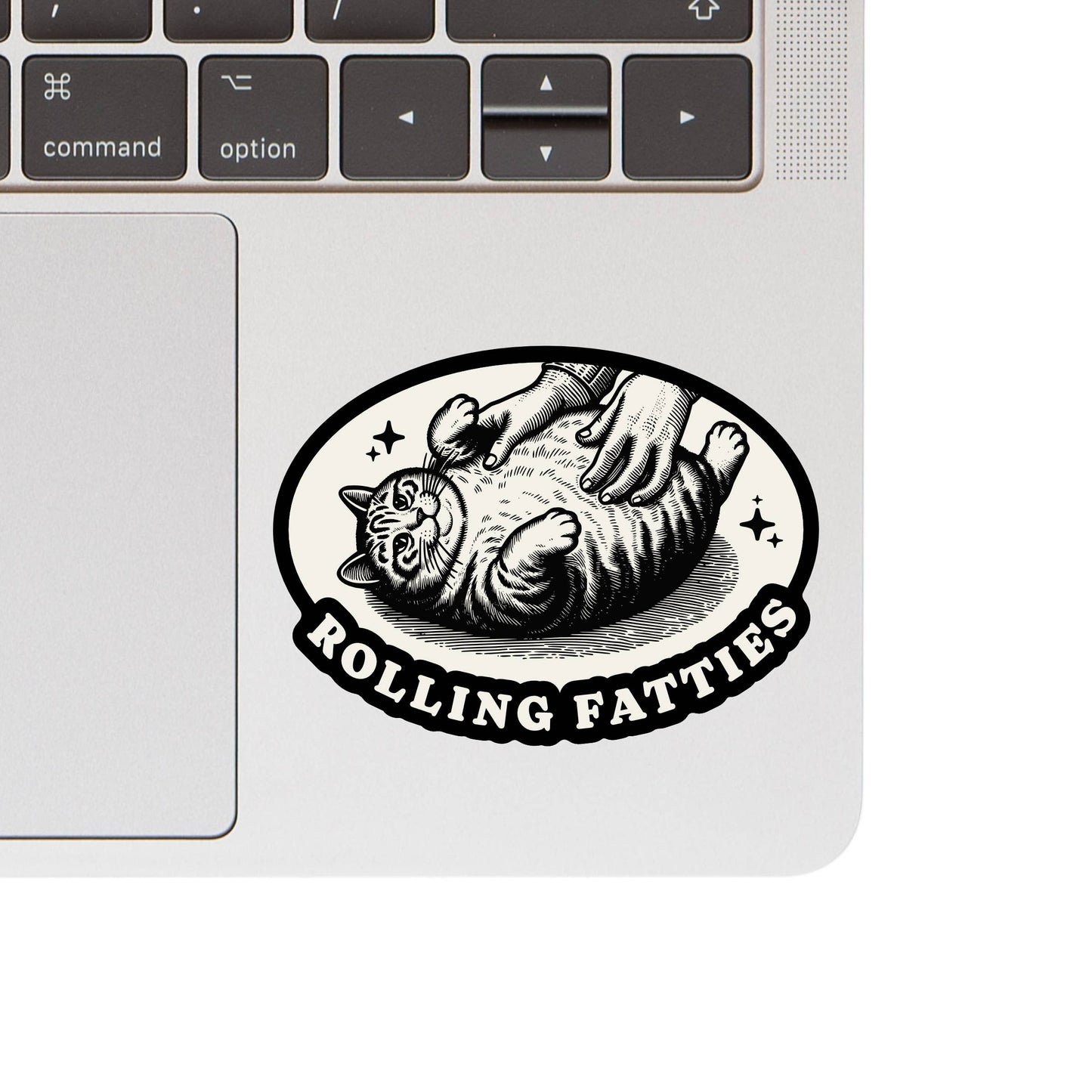 Fat Cat Rolling Fatties Vinyl Sticker