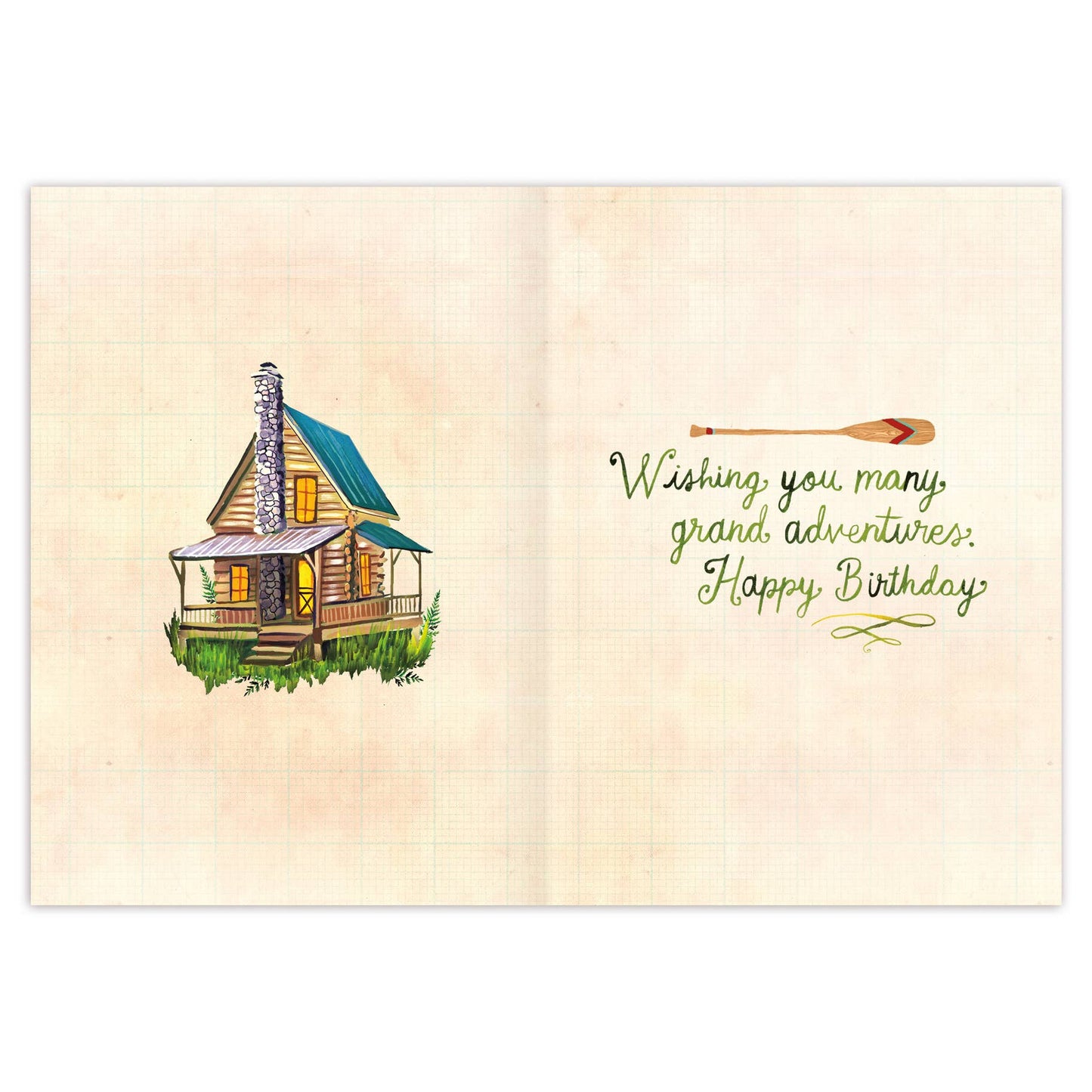 Leave The Roads Birthday Card - Katie Daisy