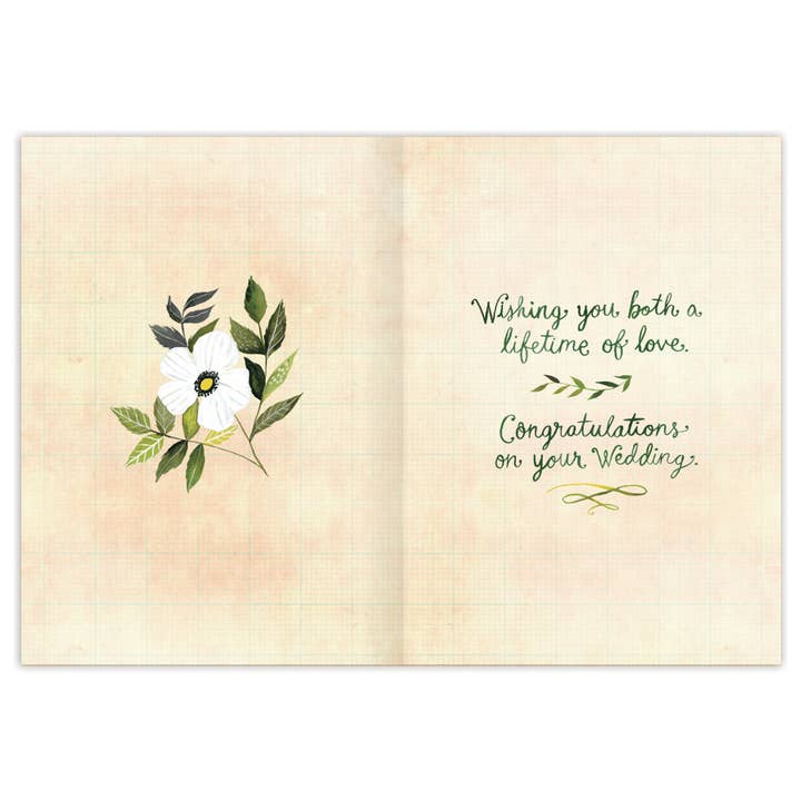 Happily Ever After wedding card - Katie Daisy