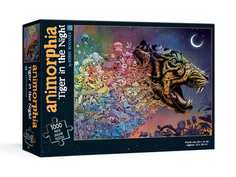 Animorphia Tiger puzzle 1000pc