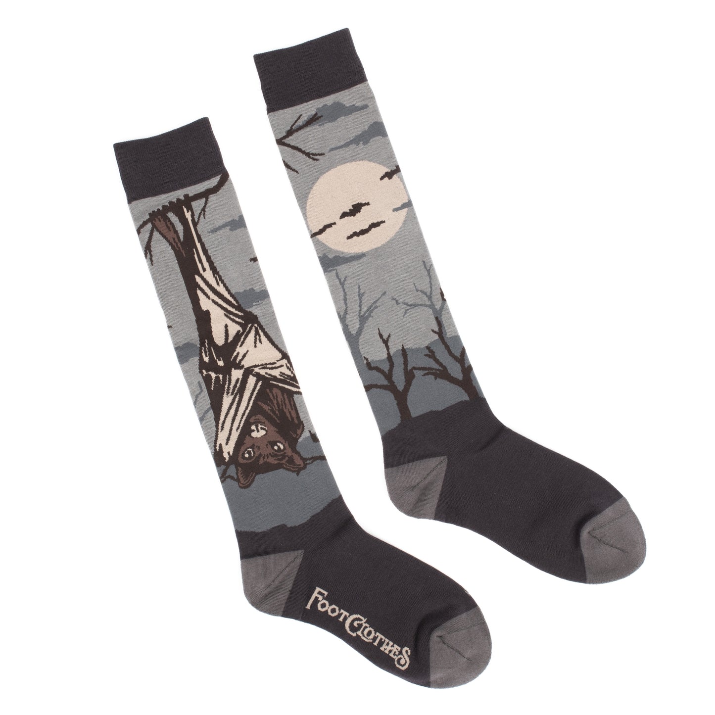 Bat knee high socks
