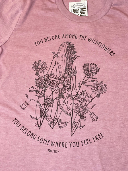Wildflowers unisex Tshirt