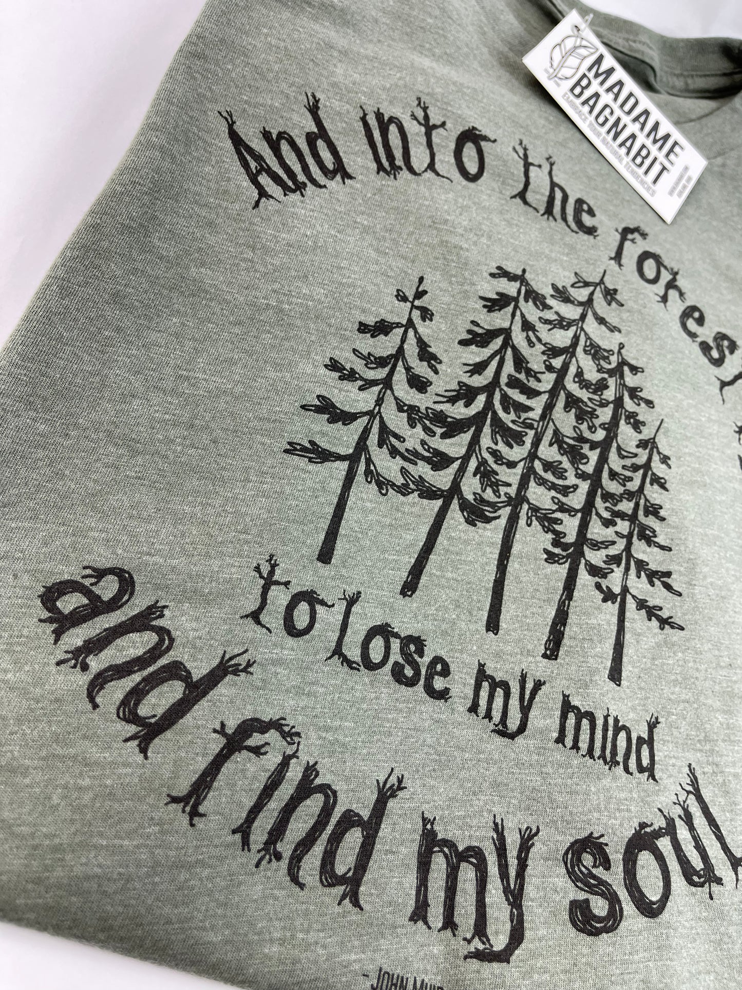 And Into the Forest unisex tshirt