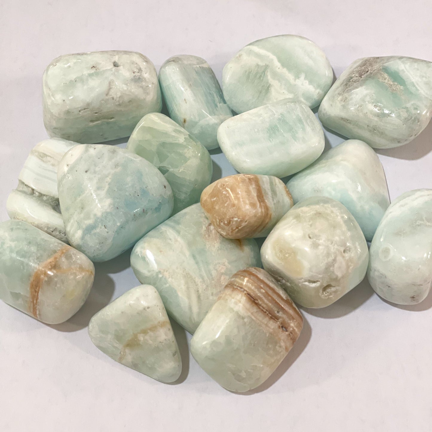 Caribbean Calcite tumb.