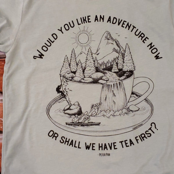 Adventure Tea unisex tshirt