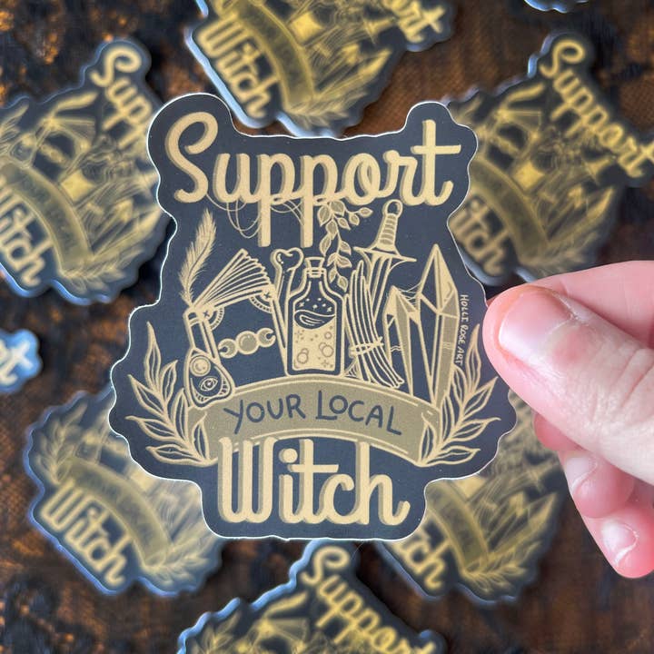 Support your Local.... stickers - Holli Rose Art