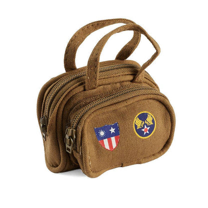 1:6 WWII Style Mini Military Soldier's Zipper Duffle Bag