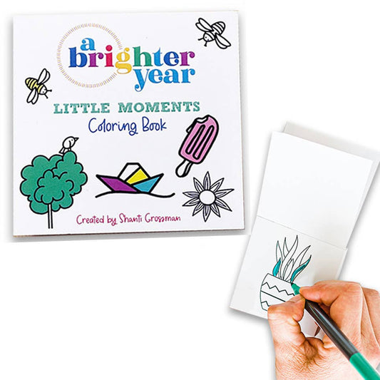 Little Moments Easy Tear mini Coloring Book