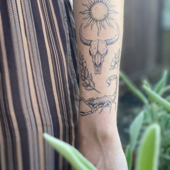 Nature Tats - temporary tattoos