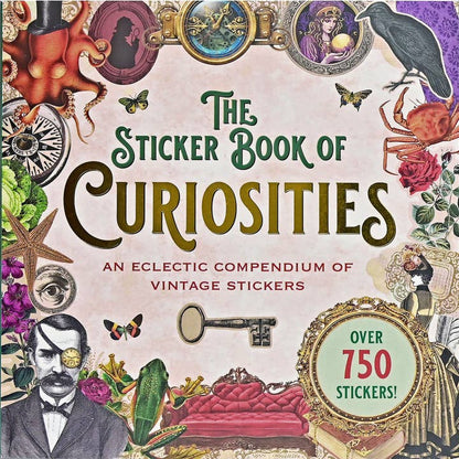 Curiosities sticker book