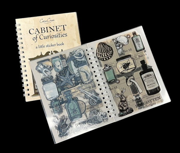 Cabinet of Curiosities sticker book