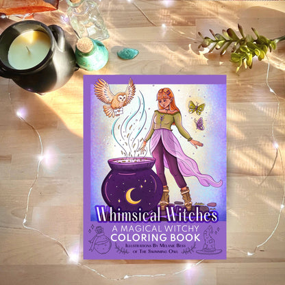 Whimsical Witches Coloring Book