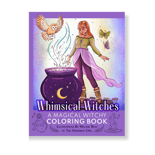 Whimsical Witches Coloring Book
