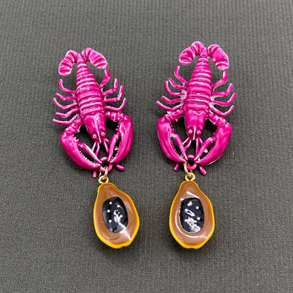 Lobster Earrings