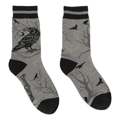 Midnight Crow Crew Socks