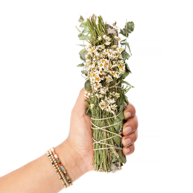 Chamomile, Eucalyptus, Rosemary & Sage bundle