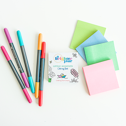 Little Moments Easy Tear mini Coloring Book