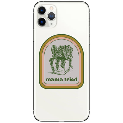 Mama Tried Plant Vinyl Sticker