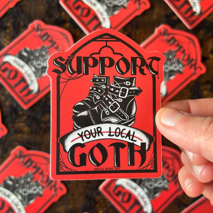 Support your Local.... stickers - Holli Rose Art