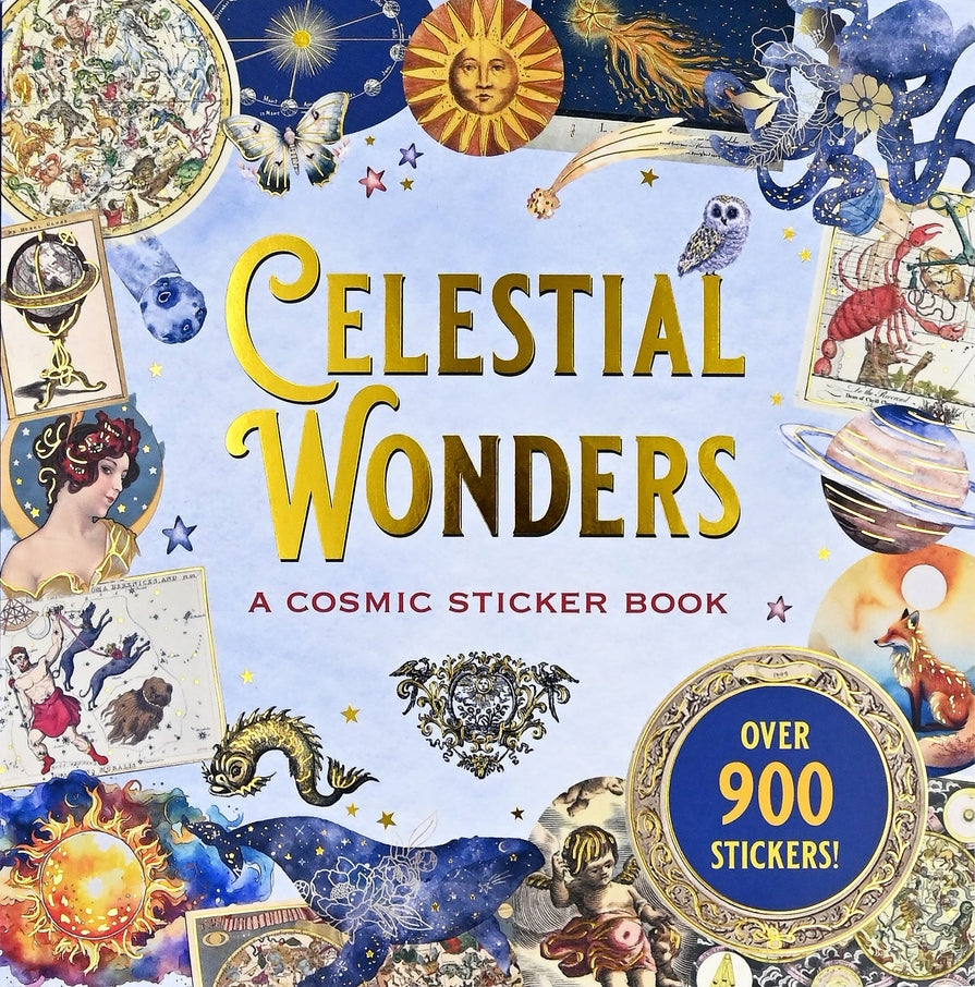 Celestial Wonders sticker book