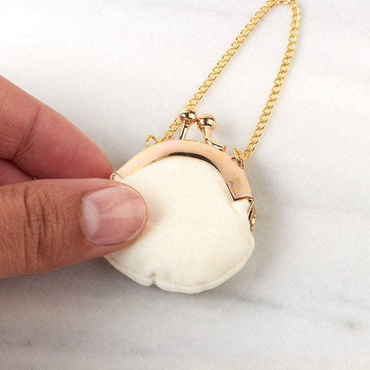 Mini Velveteen Doll Purse