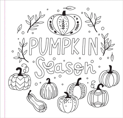 Autumn Dreams Adult Coloring Book