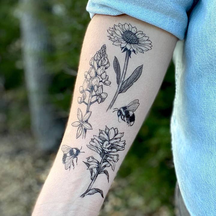Nature Tats - temporary tattoos